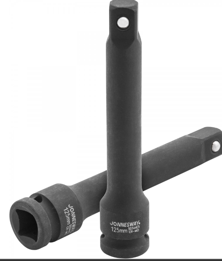 Gaisa (pneimatiskais) pagarinātājs 1/2″, CR-MO, 125 mm (S03A4E5, JONNESWAY)