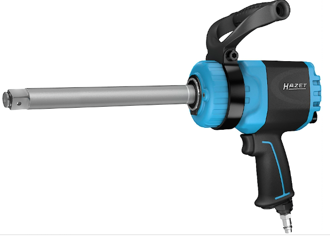 Pneumatic impact wrench 1″ Twin Turbo with long anvil (9014LGTT, VIGOR)