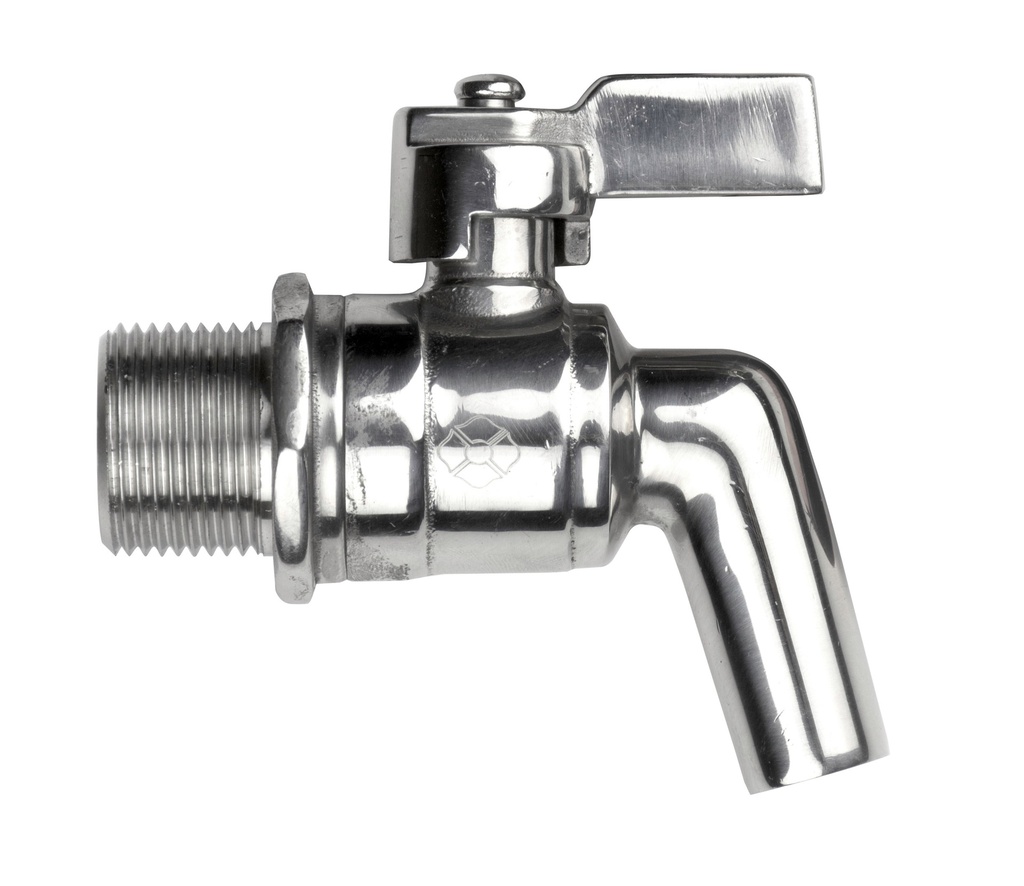 Oil bar valve stainless steel (16708, EUROLUBE)