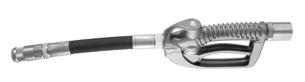 High volume oil control gun G3/4"(f) with flexible outlet, manual non-drip (16721, EUROLUBE)