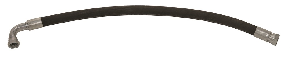 Eļļas šļūtene 1 m x 1 collas, G1 collas (ārēj./iekš.) – 90° G1 collas (iekš.) (16736, EUROLUBE)