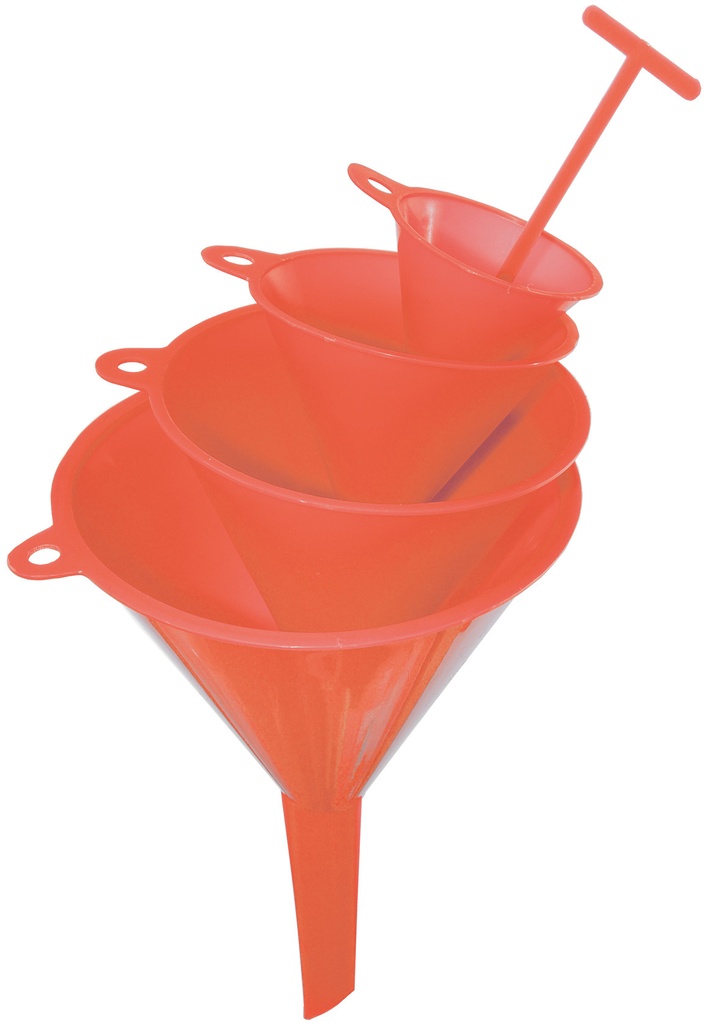 Piltuvju komplekts Ø 65, 75, 100 un 120 mm (16756, EUROLUBE)