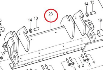 Rāmis kravas automašīnu riteņu montāžas iekārtai G96N, RAVAGLIOLI (7505106300, RAV)