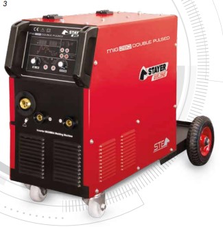 Suvirinimo pusautomatis MIG-MAG SYNERGIC DOUBLE PULSE 280A (1.2401, STAYER)