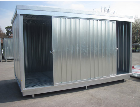 Cinkuoto plieno konteineris tepalų saugojimui 7000x2300 Flexbimec (8594/S, FLEXBIMEC)