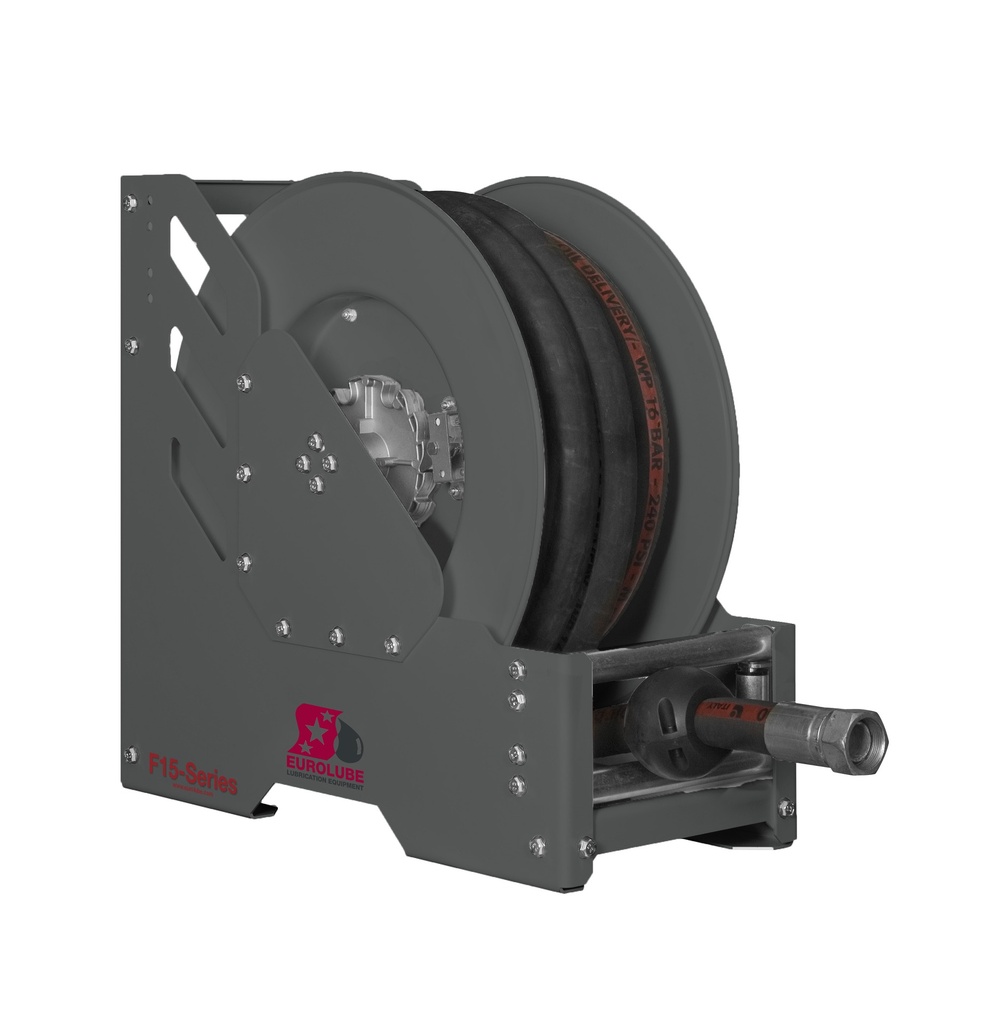 F15 Hose Reel Oil, Diesel - 15mx11/2" (17885, EUROLUBE)