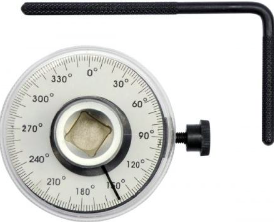 Varžtų priveržimo matuoklis 1/2" 360 laipsnių YT-0593 