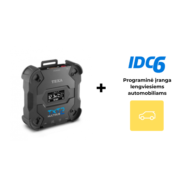 Navigator TXT MULTIHUB 2 and IDC6 Light Car software kit (D19510, TEXA)