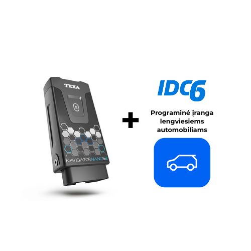 Diagnostic kit NAVIGATOR NANO S2 + IDC6 (for cars) (D08616, TEXA)