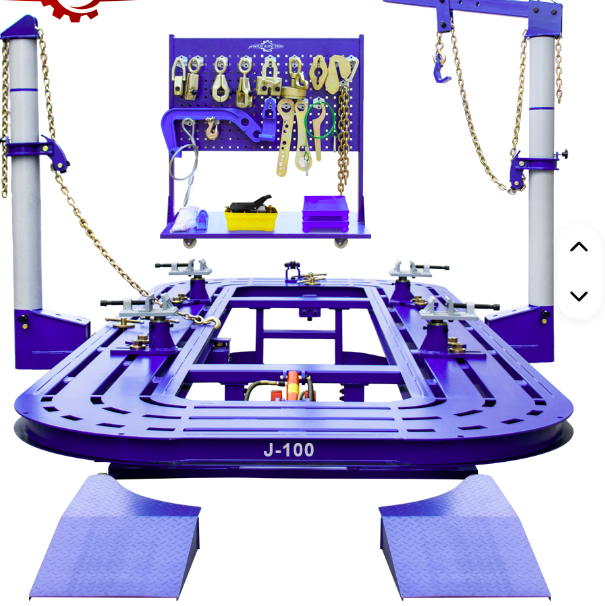 Car body straightening bench with lift (J-100, AUTO TECH)