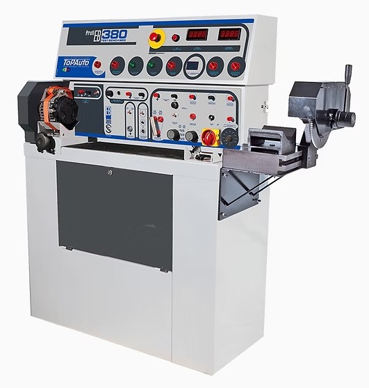 Elektrinis bandymo stendas starteriams ir generatoriams EB380 PROFI (T08.003.00, TOPAUTO)