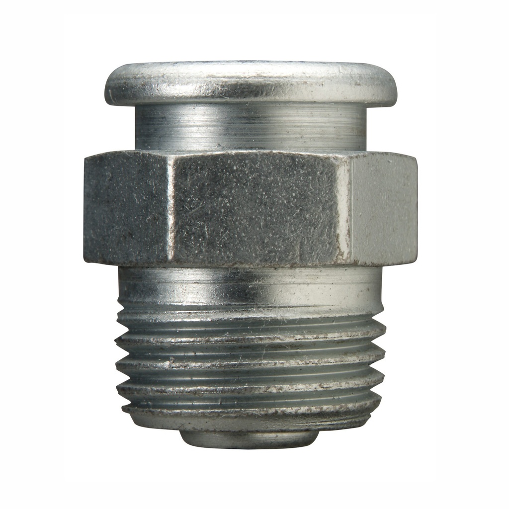 Button head fitting Ø22 mm, 1/2 in. (M) NPTF (1820-1, EUROLUBE)
