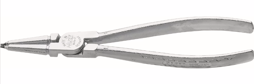 Internal circlip pliers, straight, 19–60 mm, length 180 mm (1846A-2, HAZET)