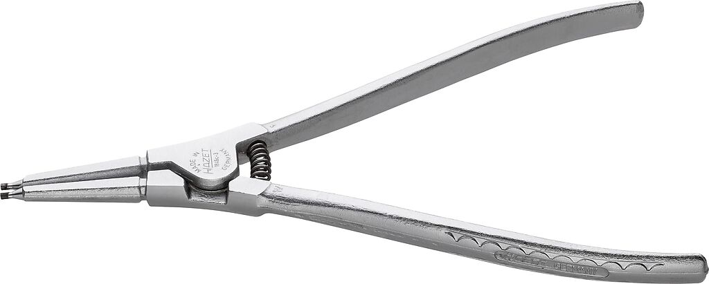 External circlip pliers, length 225 mm (1846C-3, HAZET)