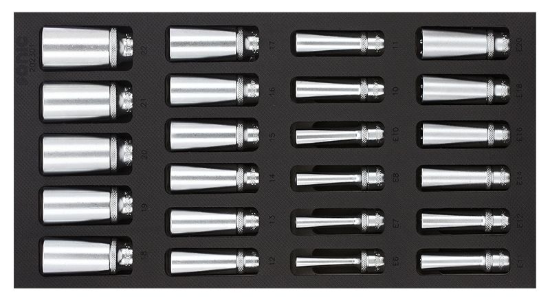Įrankių komplektas į vežimėlius (23vnt) 202301 SONIC EQUIPMENT