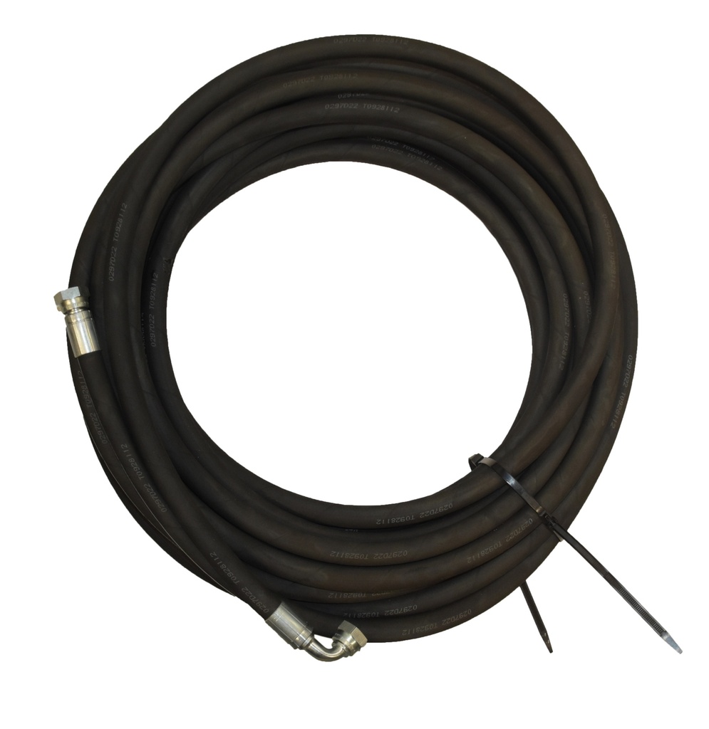 Smērvielas šļūtene 20 m x 1/2 collas, G1/2 collas (iekš.) – 90° G1/2 collas (iekš.) (2070030, EUROLUBE)