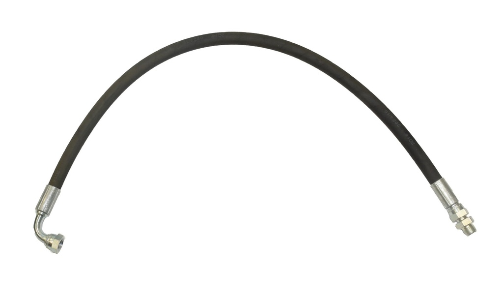 Smērvielas šļūtene 0,8 m x 1/2 collas, G1/2 collas (iekš.) – 90° G1/2 collas (iekš.) (2070031, EUROLUBE)
