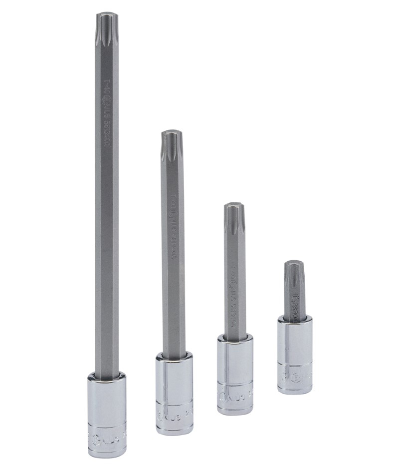 [208+6609] Torx T-9*140mm su 1/4 galvut.