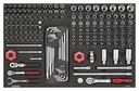 Kombinētais instrumentu komplekts 1/4" un 3/8" SFS-M, 157 gab., Sonic Equipment (215702, SONIC)