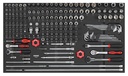 Instrumentu komplekts ratiņiem (185 gab.) (218502, SONIC)