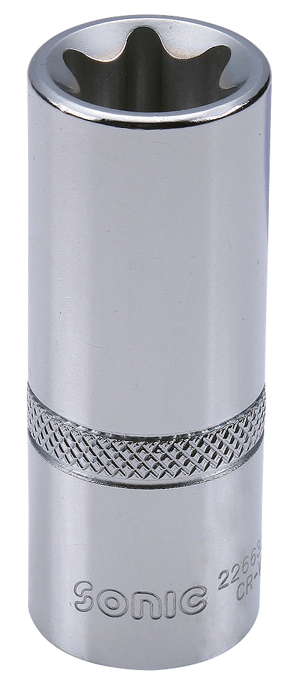 Socket 3/8" TX deep E20