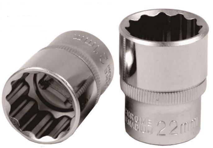 Galvutė 1/2 9mm dvylikampė 