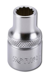 Galvutė 12-kampų 1/2" 12 mm, Sonic Equipment, 23812