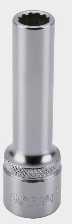 Galvutė ilga 1/2, 1/2 12-kampė (SAE) 