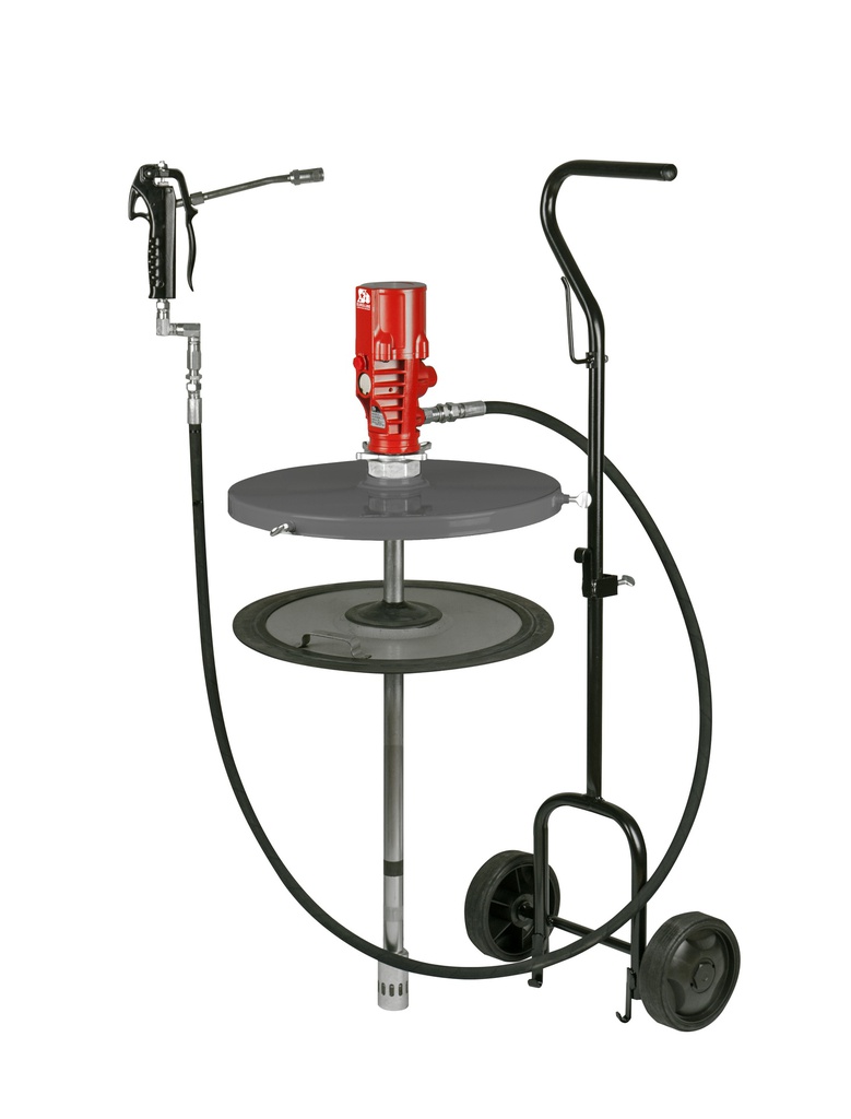Grease dispensing system for 50 L container, 55:1 (257-33FP, EUROLUBE)