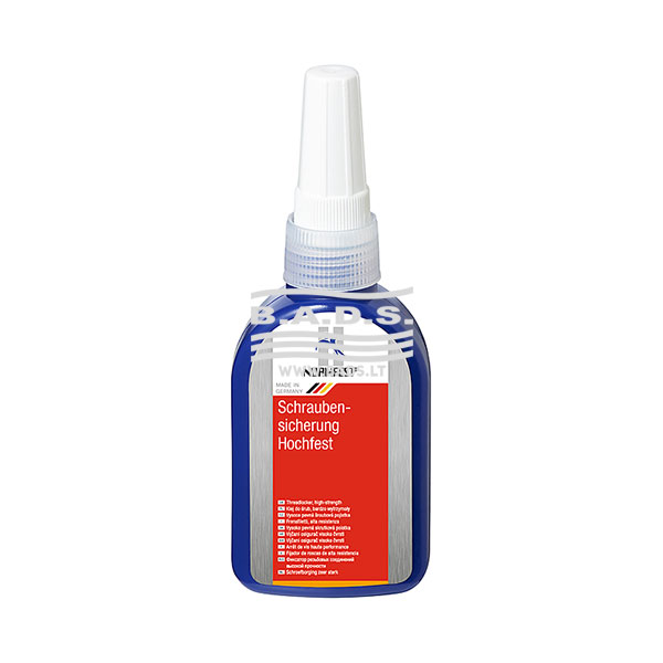 Vītņu līme, augsta fiksācija, 50 ml (2896-530-50, NORMFEST)