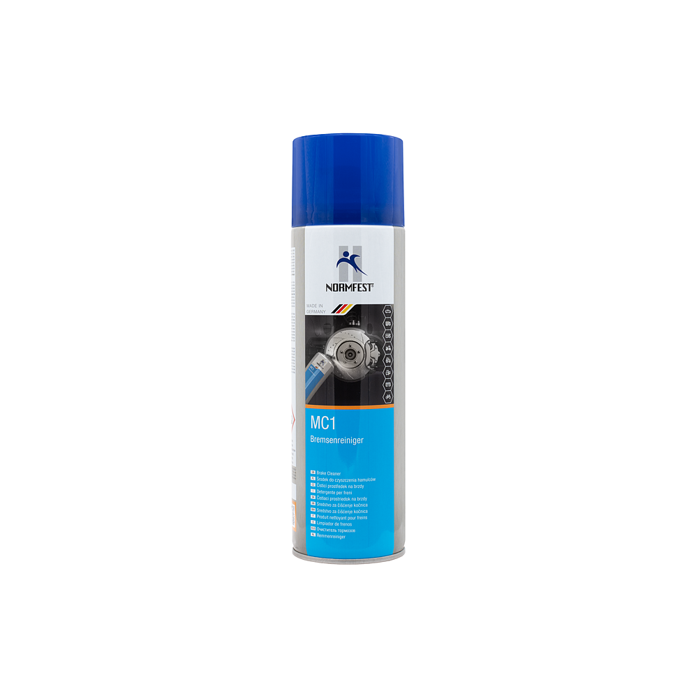 MC1 aerozolinis stabdžių diskų valiklis 500ml (2897-333-500, NORMFEST)