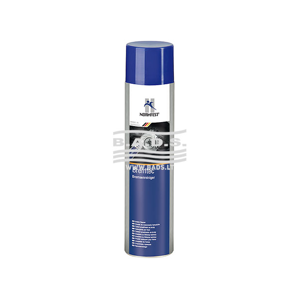 BREMTEC bremžu un detaļu tīrītājs, aerosols, 600 ml (2897-333-600, NORMFEST)