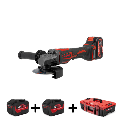 AGB XTREM 125 L2026 cordless angle grinder 18 V, 125 mm (1.3980, STAYER)