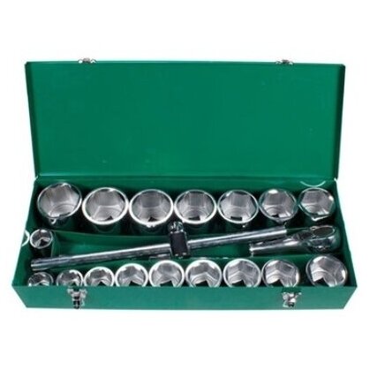 ⬡ Galvučių rinkinys 1" (22 vnt.) (6-kamp) (36-85mm) (CL102901)