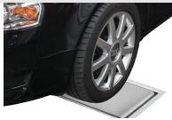 Montavimo rėmas side slip testeriui
