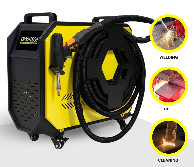 Laser welding, cutting and cleaning machine NOVALASER (NOVALASER 4IN1, OXYHTECH)