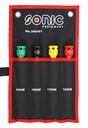 Dinamometrinių prailgintuvų (momento ilgintuvų) 1/2" komplektas (4 vnt.) (300401, SONIC)