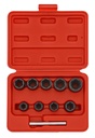 Socket Set for Damaged Nuts and Bolts (10 pcs) (300901, SONIC)
