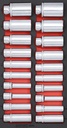 Įrankių komplektas į vežimėlius (SAE) (20vnt) Sonic Equipment BV (302004, SONIC)