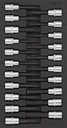 Tool set for tool trolleys – 1/2 inch sockets with 100 mm bits (21 pcs) (302104, SONIC)