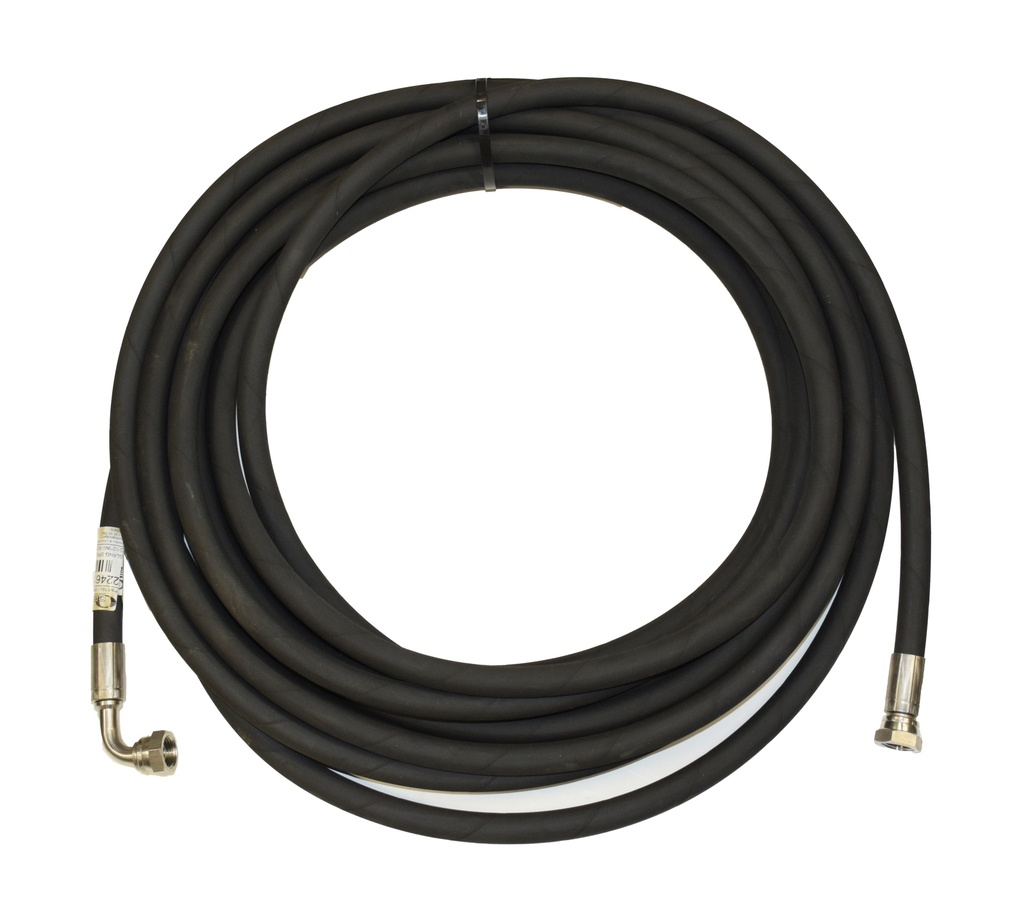 Chemical Hose 15 m x 1/2 inch, G1/2 inch (F) – 90° G1/2 inch (F) (3070053, EUROLUBE)