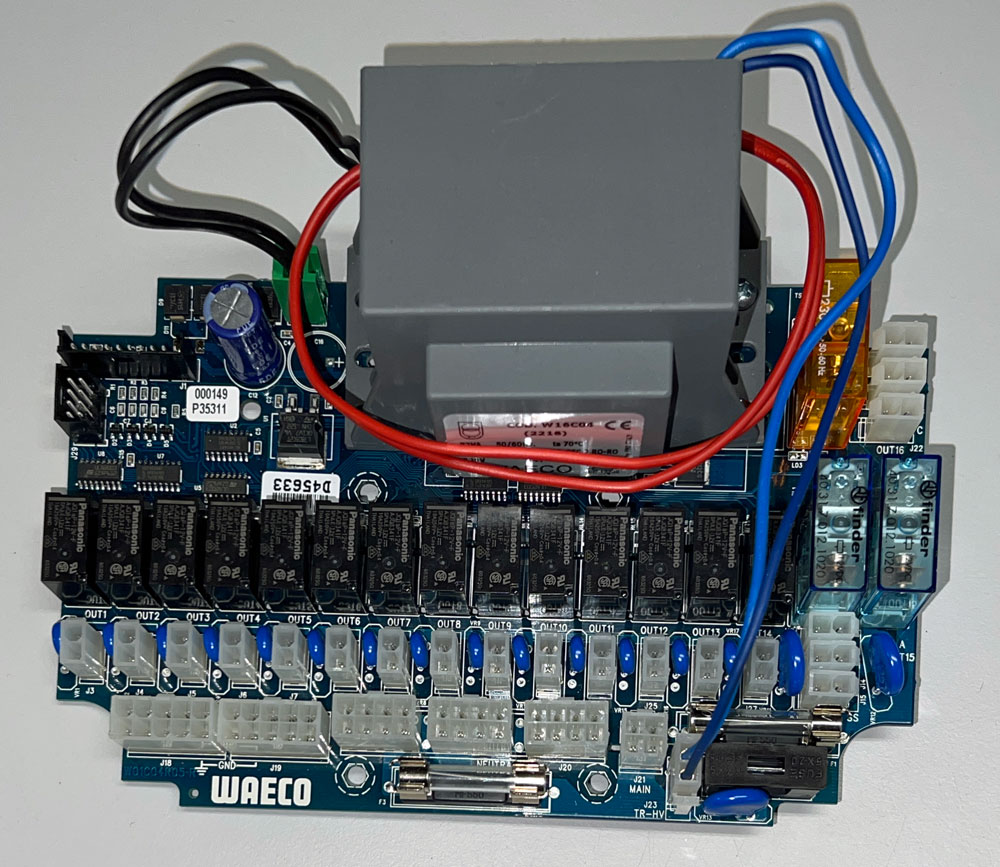 Barošanas plate ASC 5500 RPA V2 (4441000149, WAECO)
