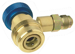 Quick service coupler LP for R134a, 3/8 in. SAE male (8885400024, WAECO)