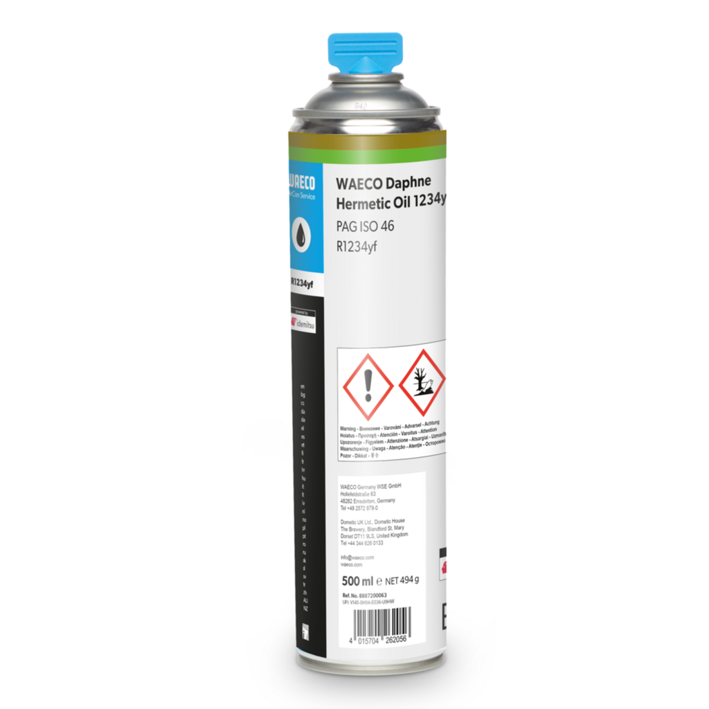 Kondicionētāja kompresora eļļa DHO 1234yf, Profi Oil System, 500 ml (8887200063, WAECO)