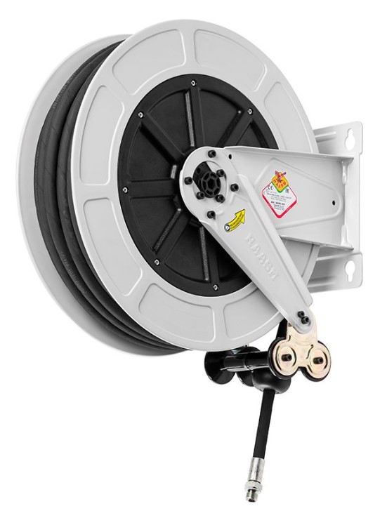 Lubricant hose reel 10 m, Ø 1/2 in. (9430.401, RAASM)
