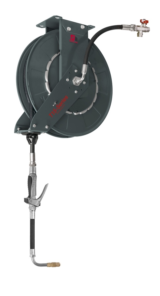 T15 Oil Hose Reel Kit, 15 m x 1/2 in. (317-05, EUROLUBE)