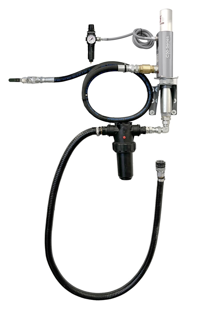 Panaudotų alyvų ir aušinimo skysčio perpumpavimo sistema, EUROLUBE [317-44]