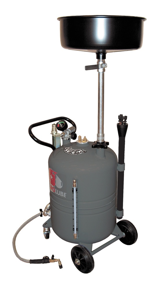 Used oil collection unit with suction set, 70 l (318-67, EUROLUBE)