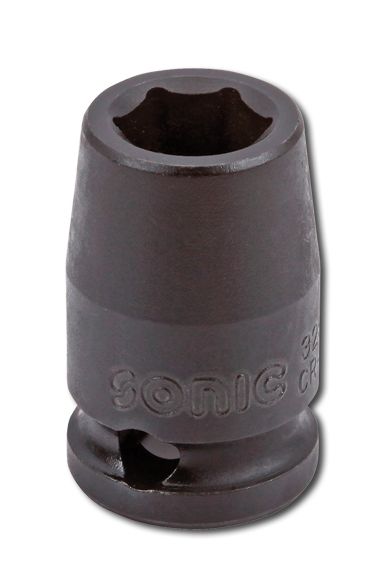 Smūginė galvutė 3/8 6 kampų 10mm, Sonic Equipment, 32510
