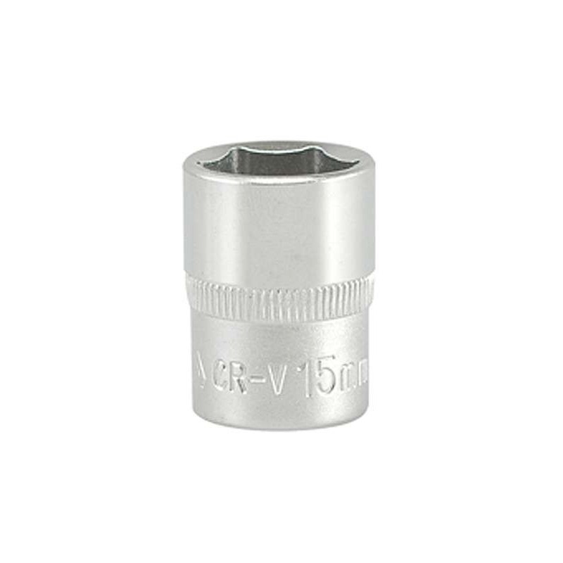 Smūginė galvutė 3/8 6 kampų 15mm [32515] []